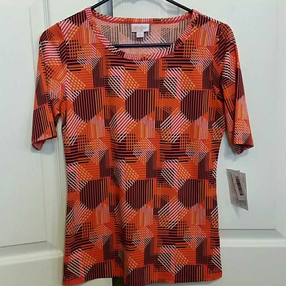 LulaRoe multi color top